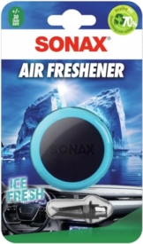 SONAX Air Freshener Ice-Fresh (1 Stück) frischer Duft und lang anhaltendes Dufterlebnis für den Fahrzeuginnenraum | Art-Nr. 03660410 - 1