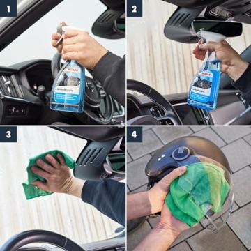 SONAX AntiBeschlagSpray (500 ml) Antibeschlag-Schutz für alle Glasscheiben und Kunststoffscheiben sorgt für eine rundum klare Sicht | Art-Nr. 03552410 - 5