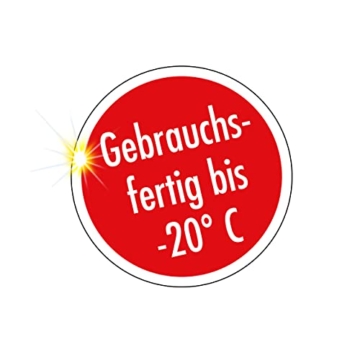 SONAX AntiFrost+KlarSicht Gebrauchsfertig bis -20° C (5 Liter) schneller, schlierenfreier und effektiver Scheibenreiniger für den Winter | Art-Nr. 03325000 - 5