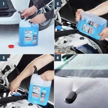 SONAX AntiFrost+KlarSicht Gebrauchsfertig bis -20° C (5 Liter) schneller, schlierenfreier und effektiver Scheibenreiniger für den Winter | Art-Nr. 03325000 - 7