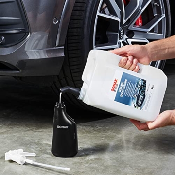 SONAX Ceramic SprayCoating (5 Liter) Sprühkonservierer mit SI-Carbon-Technologie, intensiviert Farben und schützt den Lack bis zu 4 Monate | Art-Nr. 02575000, neutral - 5