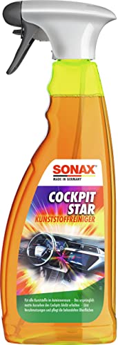 SONAX CockpitStar (750 ml) Cockpitreiniger reinigt und pflegt alle Kunststoffteile im Auto, antistatisch und staubabweisend / Art-Nr. 02494000 - 1