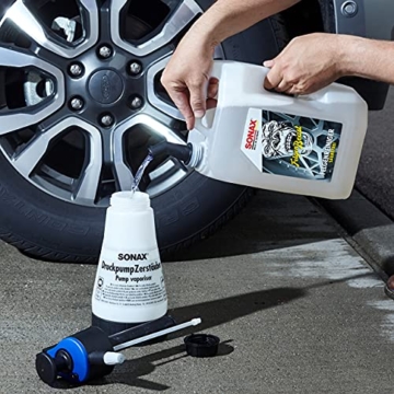 SONAX FelgenBeast (5 Liter) Felgenreiniger für alle polierten, verchromten und matten Stahl- & Leichtmetallfelgen, Art-Nr. 04335000 - 5