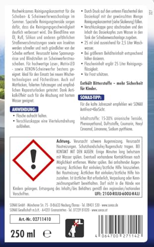 SONAX Innenraum+Scheibe-Set mit Tasche (11-teilig) zur Reinigung aller Flächen im Autoinnenraum mit langanhaltendem Schutz | Art-Nr. 07688000 - 11