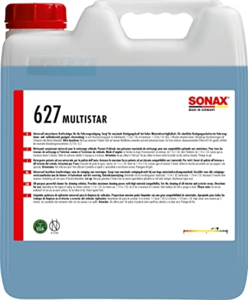 SONAX MultiStar (10 Liter) Kraftreiniger für die Reinigung von Kraftfahrzeugen. Maximale Reinigungskraft bei hoher Materialverträglichkeit | Art-Nr. 06276000 - 1