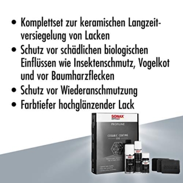 SONAX PROFILINE CeramicCoating CC Evo Komplettset zur keramischen Langzeitversiegelung von Lacken | Art-Nr. 02379410 - 3