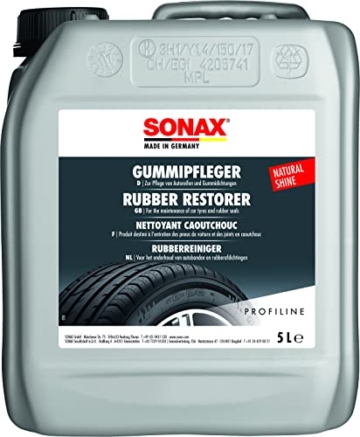 SONAX PROFILINE GummiPfleger (5 Liter) reinigt und pflegt alle Gummiteile am Auto und hält sie elastisch | Art-Nr. 03405050 - 1