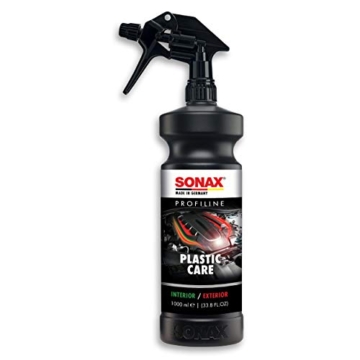SONAX PROFILINE PlasticCare (1 Liter) Kunststoffpfleger frischt Farben auf, gibt dezenten Glanz und kaschiert Vermattungen und Kratzer auf Kunststoff, Art-Nr. 02054050 - 1