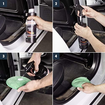 SONAX PROFILINE PlasticCare (1 Liter) Kunststoffpfleger frischt Farben auf, gibt dezenten Glanz und kaschiert Vermattungen und Kratzer auf Kunststoff, Art-Nr. 02054050 - 6