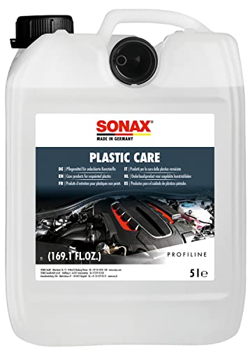 SONAX PROFILINE PlasticCare (5 Liter) Kunststoffpfleger frischt Farben auf, pflegt & kaschiert Verkratzungen auf Kunststoff, Art-Nr. 02055000 - 1