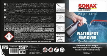 SONAX PROFILINE WaterspotRemover (1 Liter) Entfernung von eingetrockneten Kalk/Wasserflecken auf allen außenliegenden Fahrzeugoberflächen | Art-Nr. 02753000 - 2