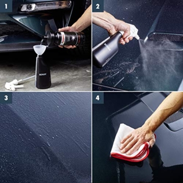 SONAX PROFILINE WaterspotRemover (1 Liter) Entfernung von eingetrockneten Kalk/Wasserflecken auf allen außenliegenden Fahrzeugoberflächen | Art-Nr. 02753000 - 5