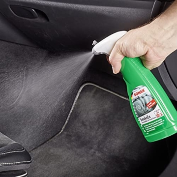 SONAX SmokeEx Geruchskiller + Frische-Spray (500 ml) befreit Textilien zuverlässig und langanhaltend von störenden und unangenehmen Gerüchen | Art-Nr. 02922410 - 5