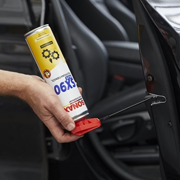 SONAX SX90 PLUS mit EasySpray (400 ml) Multifunktionsöl mit extremer Schmierwirkung, schützt, konserviert, reinigt & pflegt, silikonfrei, transparent | Art-Nr. 04744000 - 3