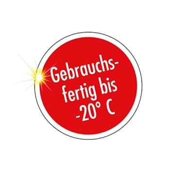 SONAX WinterBeast AntiFrost+KlarSicht Gebrauchsfertig bis -20 °C (5 Liter) schneller, schlierenfreier und effektiver Scheibenreiniger für den Winter | Art-Nr. 01355000 - 4