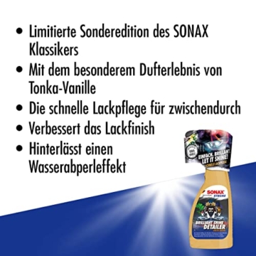 SONAX XTREME BrilliantShine Detailer Sonderedition 2023 (500 ml) reinigt schonend und gründlich leicht verschmutzte Oberflächen | Art-Nr. 02872410 - 3