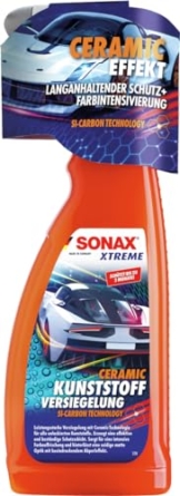 SONAX XTREME Ceramic KunststoffVersiegelung (750 ml) pflegt den Kunststoff und sorgt für Intensive Farbauffrischung | Art-Nr. 02264000 - 1
