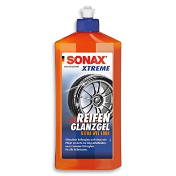 SONAX XTREME ReifenGlanzGel (500 ml) pflegt & schützt Gummi & Reifen vor Rissbildung & Farbausbleichung, lang anhaltender Reifenglanz | Art-Nr. 02352410 - 1