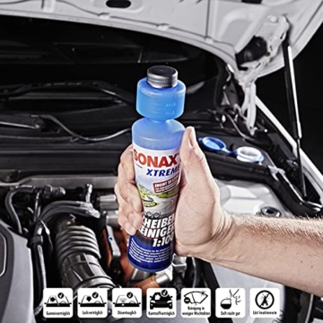 SONAX XTREME ScheibenReiniger 1:100 (250 ml) sorgt sekundenschnell für klare Sicht | Art-Nr. 02711410 , (1er Pack) - 6