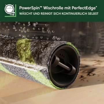 iRobot Roomba Max 705 Combo Saugroboter + AutoWash Dock: ausfahrbare, selbstreinigende Wischrolle, Wischabdeckung, Doppelbürsten, Selbstentleerung, Heißwäsche und Trocknung, umfährt Hindernisse, LiDAR - 3