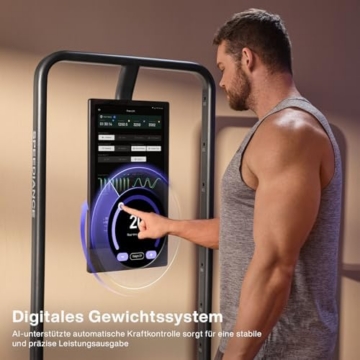 Speediance Gym Monster 2 Smart Home Gym, Upgraded AI-Powered Home Workout Maschine, Multifunktionale Smith Maschine, Ganzkörper-Krafttraining Fitnessgeräte, All-in-One Workout Station(Works Plus 2.0) - 5
