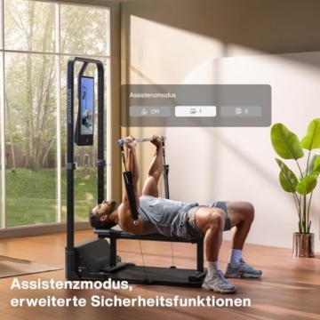 Speediance Gym Monster 2 Smart Home Gym, Upgraded AI-Powered Home Workout Maschine, Multifunktionale Smith Maschine, Ganzkörper-Krafttraining Fitnessgeräte, All-in-One Workout Station(Works Plus 2.0) - 8