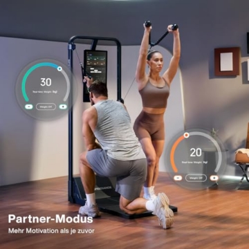 Speediance Gym Monster 2 Smart Home Gym, Upgraded AI-Powered Home Workout Maschine, Multifunktionale Smith Maschine, Ganzkörper-Krafttraining Fitnessgeräte, All-in-One Workout Station(Family Plus 2.0) - 6