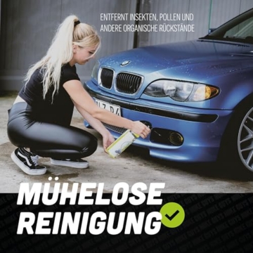 Auto & Motorrad Insektenentferner | Nuke Guys Bug Swipe Insektenreiniger 1l | starker Vorreiniger gegen Insekten Mücken Fliegen Vogelkot - 3