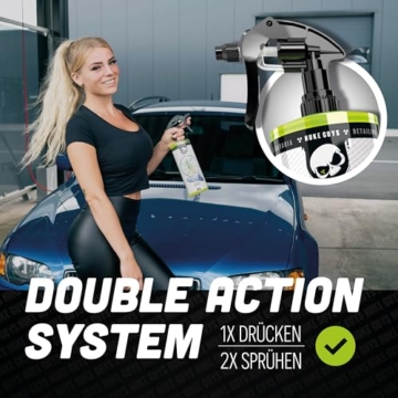 Auto & Motorrad Insektenentferner | Nuke Guys Bug Swipe Insektenreiniger 1l | starker Vorreiniger gegen Insekten Mücken Fliegen Vogelkot - 6