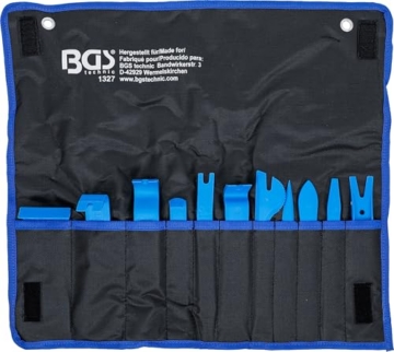 BGS 1327 | Innenraum-Verkleidungswerkzeug-Satz | 11-TLG. | Kunststoffhebel | glasfaserverstärkter Kunststoff | für Verkleidungsteile, Kunststoffclips, Rückspiegelgläser | Kunststofftasche - 5