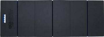 BGS 74483 | Weichschaum-Knie- und Arbeitsmatte | faltbar | 3-in-1 | Liegematte 1200 x 420 x 30 mm | Kniekissen 600 x 420 x 60 mm | Sitzblock 195 x 420 x 180 mm - 6