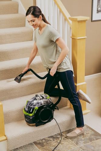 BISSELL SpotClean Pet Pro Teppichreiniger 750W 15585 | Polsterreiniger für Schmutzflecken, Waschsauger für Haustierhalter, Nasssauger für Teppiche, Polster, Auto & mehr - 11