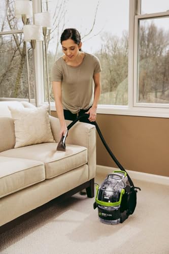 BISSELL SpotClean Pet Pro Teppichreiniger 750W 15585 | Polsterreiniger für Schmutzflecken, Waschsauger für Haustierhalter, Nasssauger für Teppiche, Polster, Auto & mehr - 10