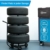 cartrend Felgenbaumwagen, Felgenbaum fahrbar mit Reifenschutzhülle, bis 255 mm Reifenbreite, felgenschonende Auflagen - 5