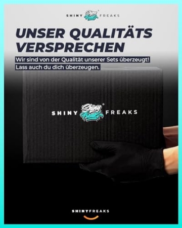 chemicalworkz EVO Mini Akku Poliermaschine 25-teiliges Set I Exzenter & Rotation I mit Akkus Adaptern Stütztellern Pads Sonax-Polituren und Zubehör - 4