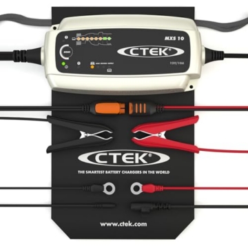 CTEK MXS 10 Batterieladegerät 12V für große Fahrzeugbatterien | Für Boot, Wohnwagen & größere Fahrzeuge, professionelle Ladetechnologie, robust & zuverlässig - 2