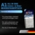 Dr. Wack A1 All in ONE Mikrofasertuch Innen & Glas - 40 x 40 cm - Auto-Reinigungstuch - extrem weich & saugstark - 100% fusselfrei - schonende & streifenfreie Autoreinigung - Hochwertige Autopflege - 2