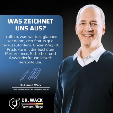 Dr. Wack DAS Tuch Mikrofasertuch 40 x 40 cm - extrem weiches & saugstarkes Reinigungstuch für Auto - 100% fusselfreies Poliertuch - kratzfreie & schonende Autoreinigung - Hochwertige Autopflege - 7