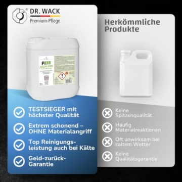 DR. WACK - P21S HIGH END Felgenreiniger 5 Liter - Felgen Spray mit Gel-Formel & Wirkindikator - Schnelle & schonende Reinigung - Hochwertige Autopflege - 6