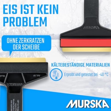 Eiskratzer Auto Messing Murska Scheibenkratzer Auto mit Messingklinge - 5