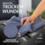 Glart 47TB 2er Set Auto Microfasertuch Trockentücher für Autopflege, Autolack, Motorrad, Küche, Geschirr - Mikrofasertuch Waffel Trockentuch - 70x40 cm blau, Mikrofasertücher auch für Fensterputzer - 3