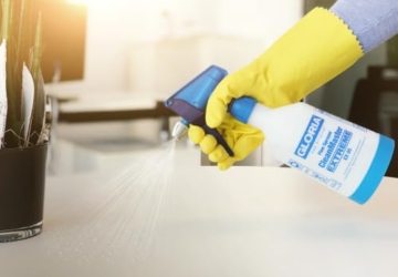 Gloria Sprühflasche CleanMaster Extreme EX 05 | 0,5 L für Desinfektion | Ölfester Sprüher für Isopropanol, Desinfektionsmittel & Reinigungsmittel | Pumpsprüher mit Doppelhub-Pumpe | FKM-Dichtung - 6