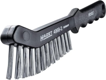 HAZET Bremssattel-Bürste 4968-2, Schmale Ausführung, Länge 225 mm | Länge 225 mm, 86 g, Länge: 225 mm, Antrieb 640240 Bremsendienst, 270040 Feile , Bürste, 650340 Räder , Reifen, - 2