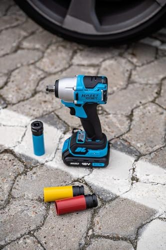 HAZET Kraft-Steckschlüsseleinsatz 903SLG-21, 1/2 Zoll (12,5 mm) Vierkant | 1/2 Zoll (12,5 mm) Vierkant hohl, Antrieb 1/2 Zoll (12,5 mm) Vierkant hohl, Abtrieb Außen-Tractionsprofil Sechskant, SW 21 mm - 4