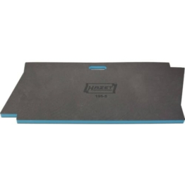 HAZET Mechaniker Matte 195-5, Höherer Komfort durch bessere Schaumqualität | Länge 975 mm, Breite 385 mm, Höhe 30 mm, 790 g, L x B x H: 975 mm x 385 mm x 30 mm, In HAZET Logoform, Abwischbar, Tragegriff - 1