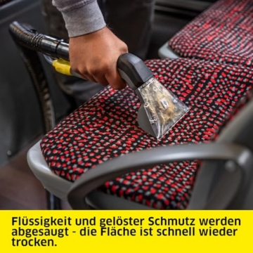 KÄRCHER Waschsauger Puzzi 8/1 | für die Reinigung von Polstern, Fleckentfernung auf textilen Flächen, inkl. kurzer Polsterdüse - 4