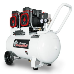 KnappWulf Flüsterkompressor KW6070 10 Bar 70L 3000W 4PS 69dB 230V ölfrei - 1