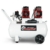 KnappWulf Flüsterkompressor KW6070 10 Bar 70L 3000W 4PS 69dB 230V ölfrei - 3