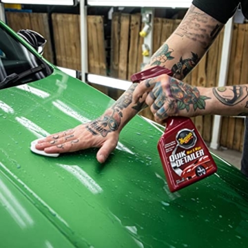 Meguiar's G191700EU Smooth Surface Clay Kit, Reinigungsknete im Set | 3x60g Lehm/473ml Quik Detailer/1 Supreme Shine Tuch - 5