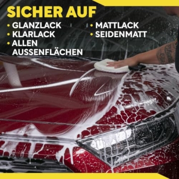 Meguiar’s Hybrid Ceramic Wash & Wax Autoshampoo 1420ml | Reinigt Sanft, Steigert Glanz und Glätte mit Hybrid-Keramik Wasserabperleffekt - G264848EU - 11